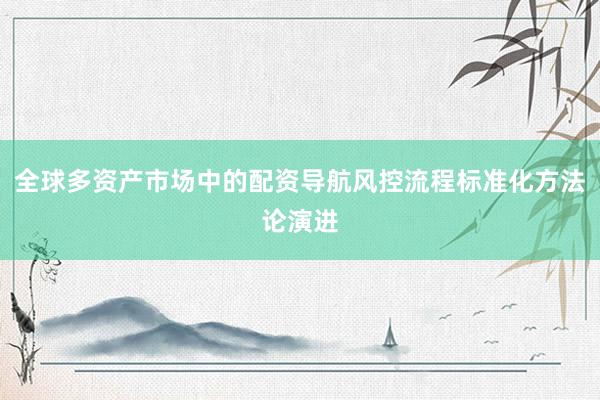 全球多资产市场中的配资导航风控流程标准化方法论演进